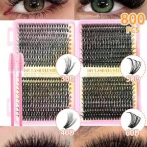 Kit de pestañas 800pcs