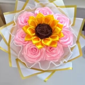 Ramo Rosas y Girasol