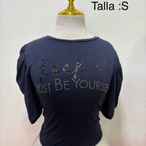 Camiseta color azul talla S
