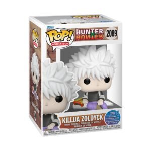 Funko Pop! Animation: Hunter X Hunter - Killua Zoldyck (Sitting) - Collectable Vinyl Figure - Gift Idea - Official Merchandise - Toys for Kids & Adults - Anime Fans - Model Figure for Collectors