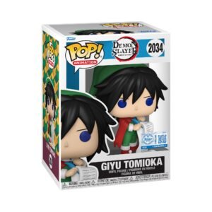 Funko Pop! Animation: Demon Slayer - Giyu Tomioka - Amazon Exclusive - Collectable Vinyl Figure - Gift Idea - Official Merchandise - Toys for Kids & Adults - Anime Fans - Model Figure for Collectors