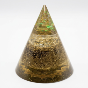 Cono de abundancia: Orgonita del Dinero