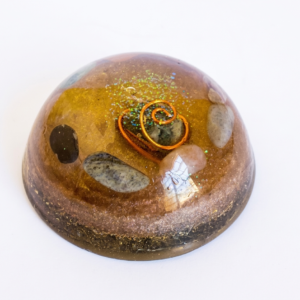 Orgonita semiesfera Armonía del Alma