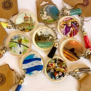 Llaveros: lleva Nicaragua siempre con vos