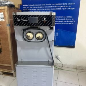 máquina comercial de helado suave